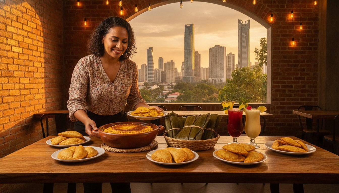 Panamanian Cuisine Dine in Panama City: Street Food Flavors Meet Cozy Comfort!!!
