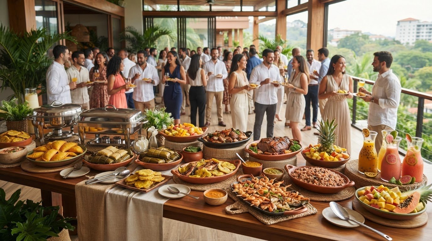 Buffet Style Catering in Panama for Events and Custom Menus